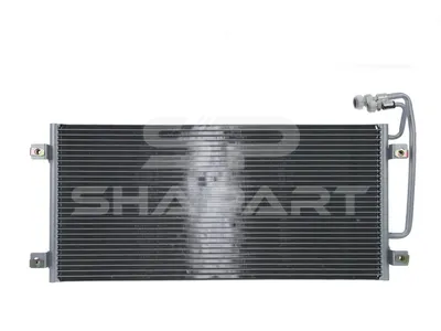 3.82201 Condenser, L: 678 mm, L: 678 mm, W: 305 mm, W: 305 mm, T: 16 mm, T: 16 mm