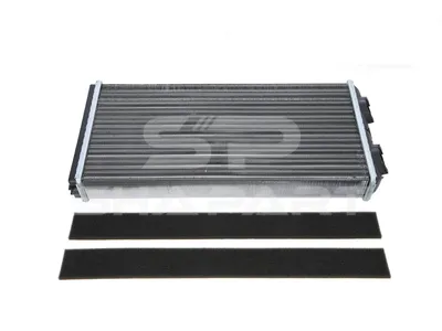 3.82231 Heat exchanger, L: 370 mm, W: 190 mm, T: 43 mm