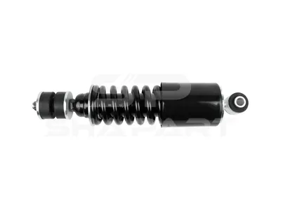 3.83001 Cabin shock absorber, D: 45 mm, b: 14 mm, M12 x 1,5, Lmin: 216 mm, Lmax: 313 mm