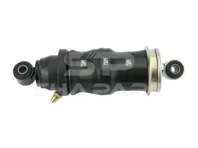 3.83008 Cabin shock absorber, with air bellow, D1: 13 mm, D2: 45 mm, b: 14 mm, Lmin: 240 mm, Lmax: 294 mm
