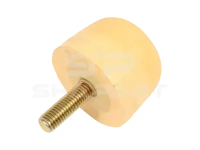 3.83512 Buffer stop, D: 51 mm, M10 x 1,5, LTh: 30 mm, H: 36 mm