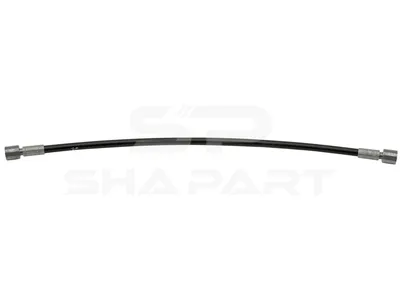3.84050 Hose line, cabin tilt, D: 8.3 mm, M12 x 1,5, M12 x 1,5, L: 400 mm, L1: 400 mm, 400 bar