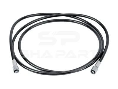 3.84051 Hose line, cabin tilt, D: 8.3 mm, M12 x 1,5, M12 x 1,5, L: 2050 mm, L1: 2050 mm, 400 bar