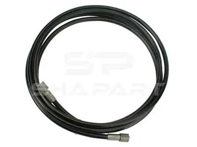 3.84053 Hose line, cabin tilt, D: 8.3 mm, M12 x 1,5, M12 x 1,5, L: 3000 mm, L1: 3000 mm, 400 bar