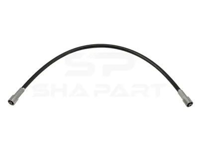 3.84055 Hose line, cabin tilt, D: 8.3 mm, M12 x 1,5, M12 x 1,5, L: 500 mm, L1: 500 mm, 400 bar