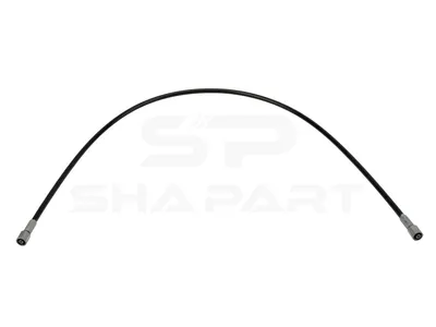 3.84056 Hose line, cabin tilt, D: 8.3 mm, M12 x 1,5, M12 x 1,5, M12 x 1,5, L: 950 mm, L1: 6439 mm, 400 bar