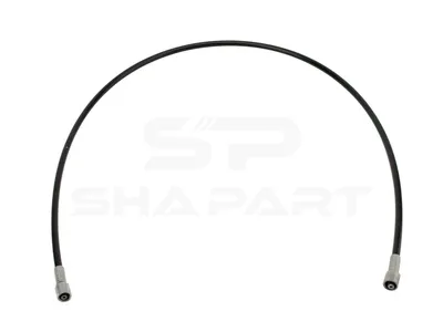 3.84057 Hose line, cabin tilt, D: 8.3 mm, M12 x 1,5, M12 x 1,5, L: 1050 mm, L1: 1050 mm, 400 bar