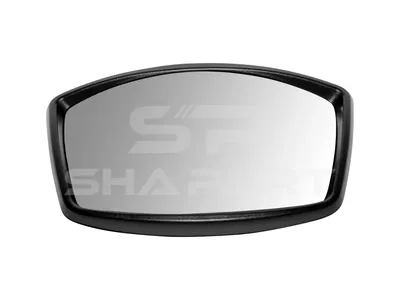 3.86070 Mirror glass, front mirror, D: 200 mm, W: 187 mm, H: 279 mm