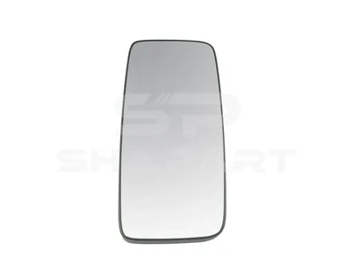 3.86104 Mirror glass, main mirror, right, heated, R: 1800 mm
