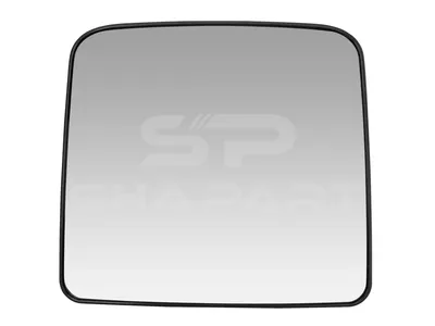 3.86115 Mirror glass, wide view mirror, right, heated, R: 300 mm