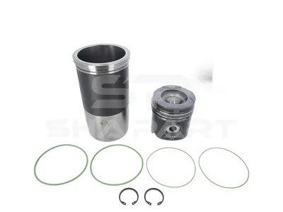 3.90026 Piston with liner, D: 128 mm