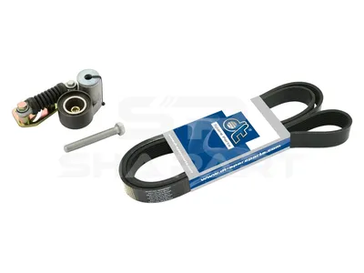 3.93002 Belt tensioner, complete, with multiribbed belt, 8 PK, L: 880 mm