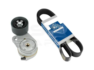 3.93006 Belt tensioner, complete, with multiribbed belt, 10 PK, L: 1300 mm
