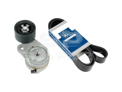 3.93007 Belt tensioner, complete, with multiribbed belt, 10 PK, L: 1580 mm