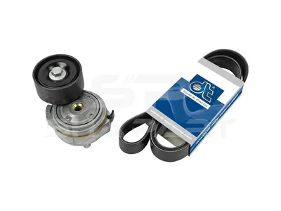 3.93009 Belt tensioner, complete, with multiribbed belt, 8 PK, L: 1495 mm