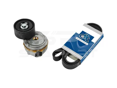 3.93014 Belt tensioner, complete, with multiribbed belt, 6 PK, L: 1880 mm