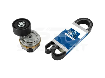 3.93017 Belt tensioner, complete, with multiribbed belt, 8 PK, L: 1655 mm