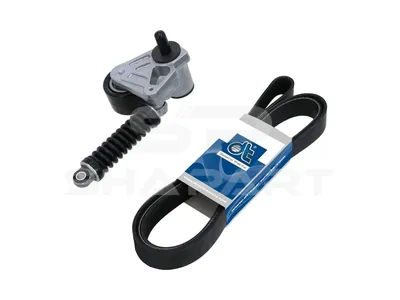 3.93020 Belt tensioner, complete, with multiribbed belt, 10 PK, L: 2340 mm