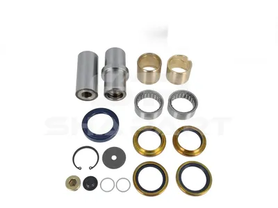 3.96202 King pin kit, d: 22.5 mm, D1: 64 mm, D2: 50 mm, M24 x 1,5, L1: 108 mm, L2: 119 mm