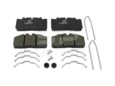 3.96402 Disc brake pad kit, W: 175.5 mm, S: 26 mm, H: 85.6 mm