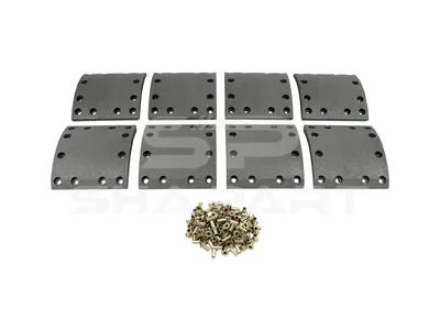 3.96486 Drum brake lining kit, axle kit, W: 160 mm, S: 16.5 mm
