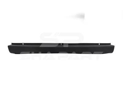 4.00141 Bumper, rear, black
