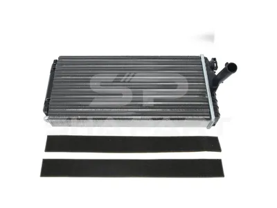 4.00730 Heat exchanger, L: 370 mm, W: 188 mm, T: 42 mm