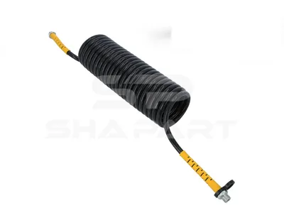 4.10124 Air spiral, M16 x 1,5, L: 4 m, DIN 74324, 22 Coils