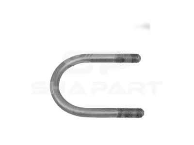4.40500 U-bolt, M14 x 1,5, LTh: 35 mm, L: 115 mm, w: 75 mm, 10.9
