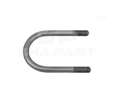 4.40502 U-bolt, M14 x 1,5, LTh: 35 mm, L: 130 mm, w: 75 mm, 10.9