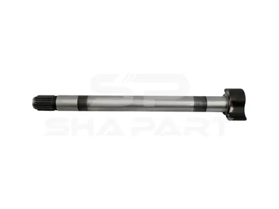 4.60406 Brake camshaft, right, D: 42 mm, L1: 544.5 mm, L2: 39.5 mm, L3: 491.5 mm, 26 teeth