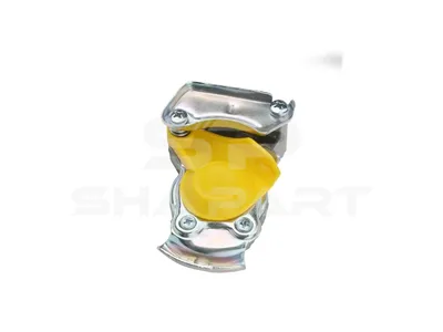 4.60461 Palm coupling, yellow lid, M16 x 1,5, 10 bar