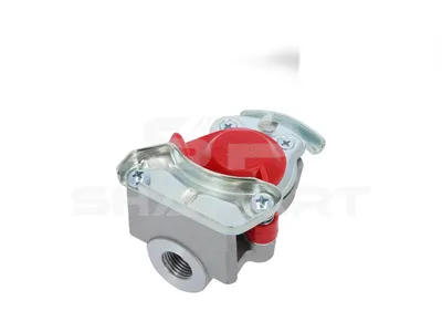 4.60462 Palm coupling, red lid, M16 x 1,5, 8.5 bar