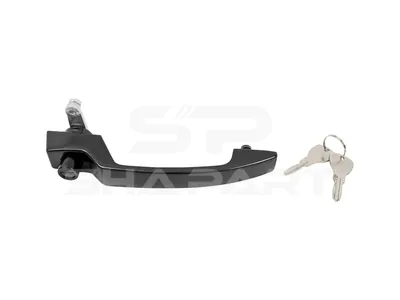 4.60516 Door handle, black