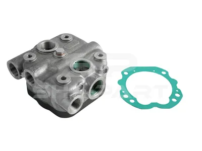 4.60705 Cylinder head, compressor, complete, D: 90 mm