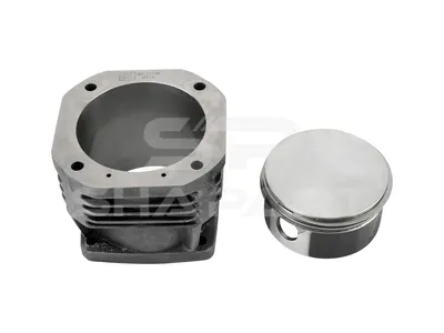 4.61051 Piston and liner kit, air cooled, D: 100 mm