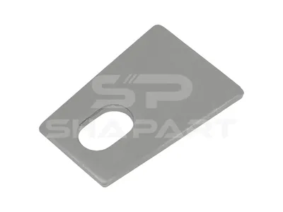 4.61325 Locking sheet, L: 54 mm, W: 28 mm, S: 3.5 mm