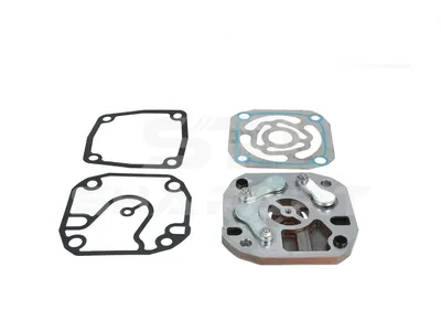 4.61658 Valve plate, L: 131 mm, W: 135 mm, S: 18.5 mm