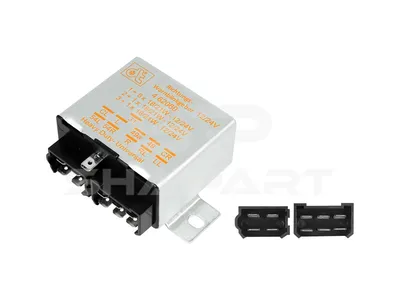 4.62060 Hazard relay, 24 V, 21 W, 1....8x18/21 W, 11 poles