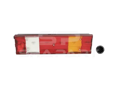 4.62384 Tail lamp, right, with license plate lamp, 24 V, P21W, R10W