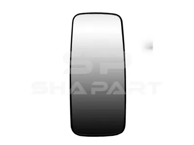 4.62546 Mirror glass, main mirror, heated, D: 1800 mm, R: 1800 mm, L: 390 mm, W: 170 mm, H: 380 mm
