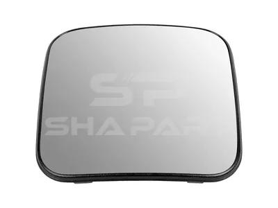 4.62561 Mirror glass, wide view mirror, heated, D: 450 mm, R: 300 mm, W: 200 mm, H: 200 mm