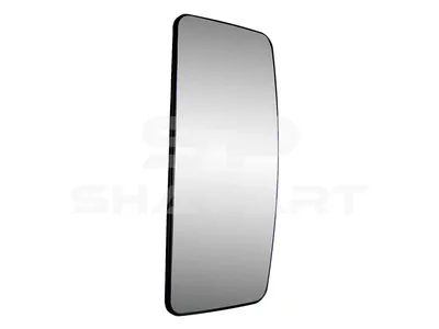 4.62569 Mirror glass, main mirror, heated, 24 V, R: 1200 mm, W: 188 mm, H: 433 mm