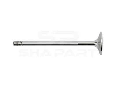 4.62637 Intake valve, D1: 8 mm, D2: 34 mm, L: 128.9 mm, α: 20 °