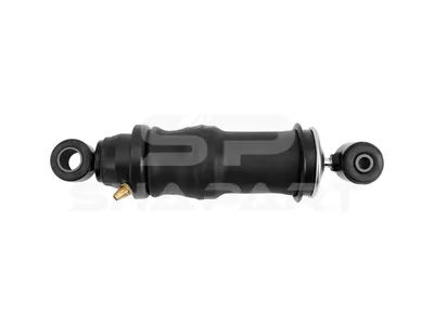 4.62845 Cabin shock absorber, with air bellow, D1: 13 mm, D2: 44.5 mm, b: 14 mm, Lmin: 254 mm, Lmax: 353 mm