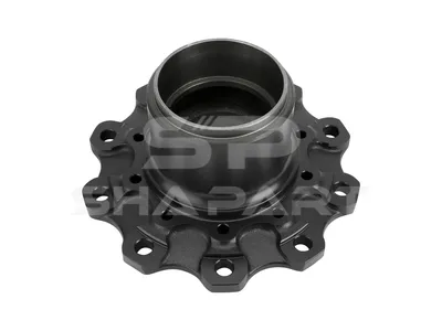4.63151 Wheel hub, without bearings, d1: 130 mm, d2: 150 mm, D: 382 mm, 10 bores, b: 22 mm, P: 335 mm, H: 176 mm