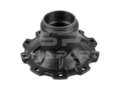 4.63152 Wheel hub, without bearings, d1: 110 mm, d2: 130 mm, D: 376 mm, 10 bores, b: 22 mm, P: 335 mm, H: 176 mm