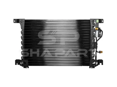 4.63340 Condenser, L: 673 mm, L: 673 mm, W: 457 mm, W: 457 mm, T: 22 mm, T: 22 mm