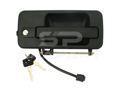 4.63427 Door handle, right, complete with lock cylinder