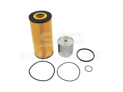 4.63635 Oil filter kit, for biodiesel-engines, d: 50 mm, D: 120 mm, H: 274 mm